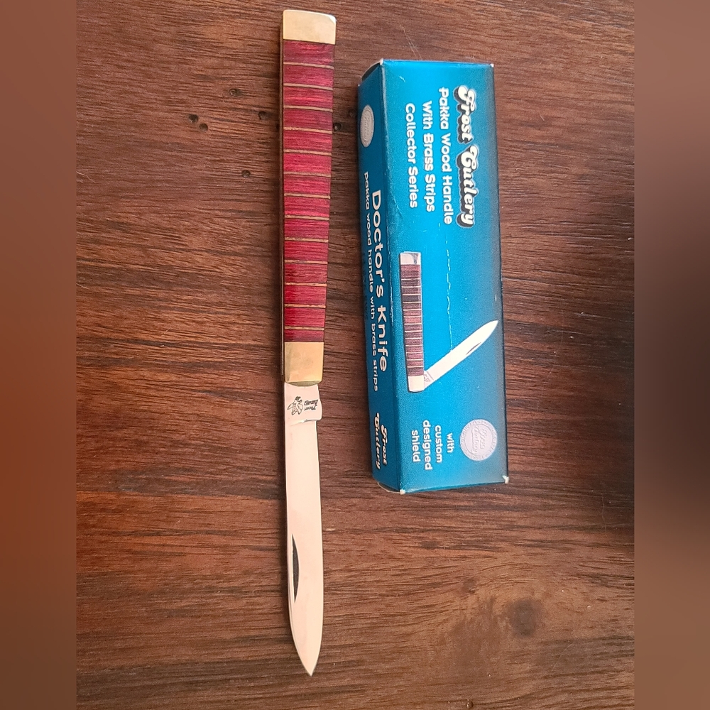 Frost Cutlery Doctor's Knife, Made In Germany Stainless, With Original Box